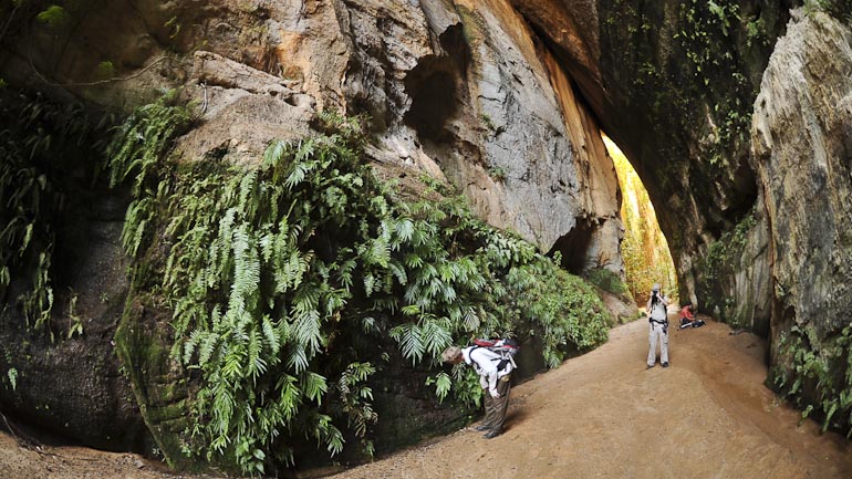 Découverte du canyon