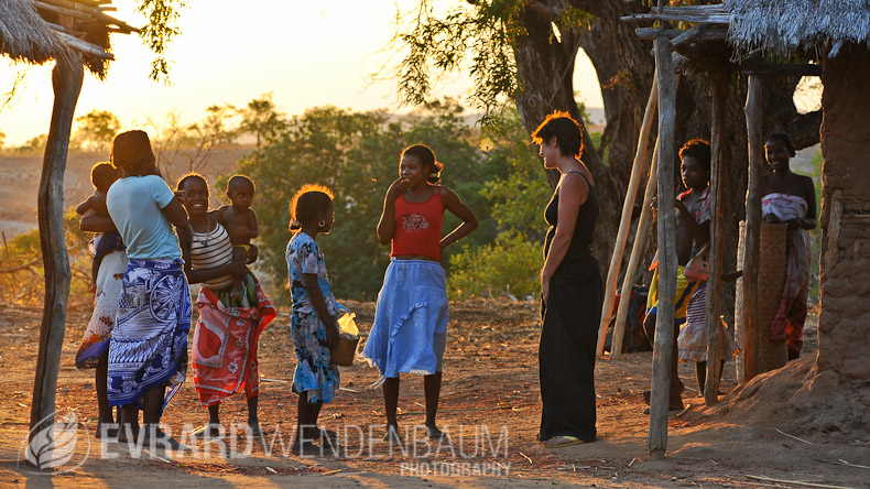 Special meeting between our mission researchers and the villagers of Tsivoko