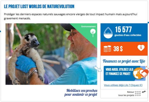 Le projet Lost Worlds de Naturevolution sur Lilo,jpg