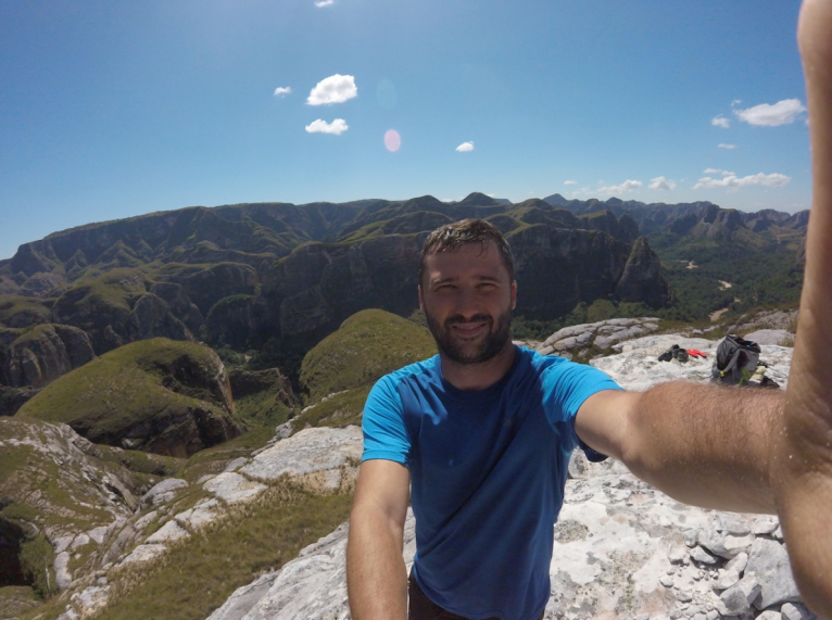 Benoît Gilles, écovolontaire biologiste dans le massif du Makay