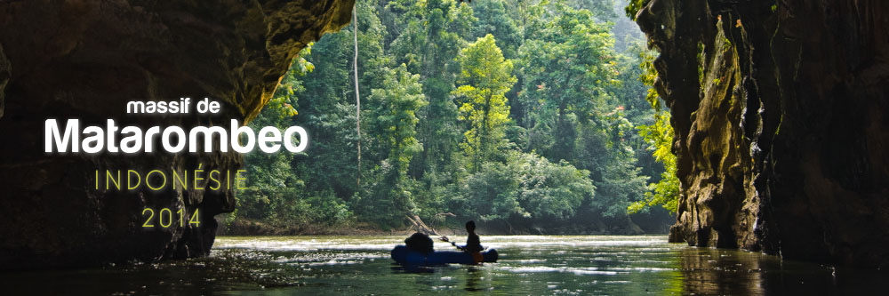 First scientific expedition in the karstic massif of Matarombeo, on the island of Sulawesi