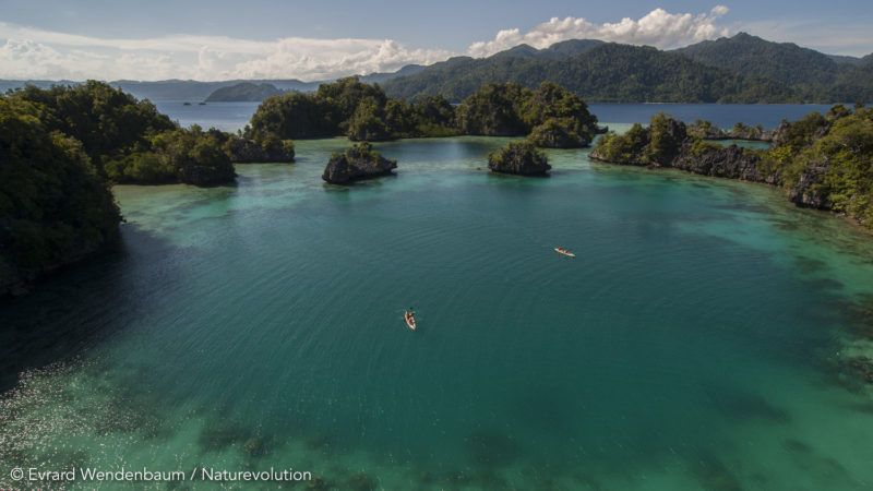 La baie de Matarape sur l'île de Sulawesi - Indonésie