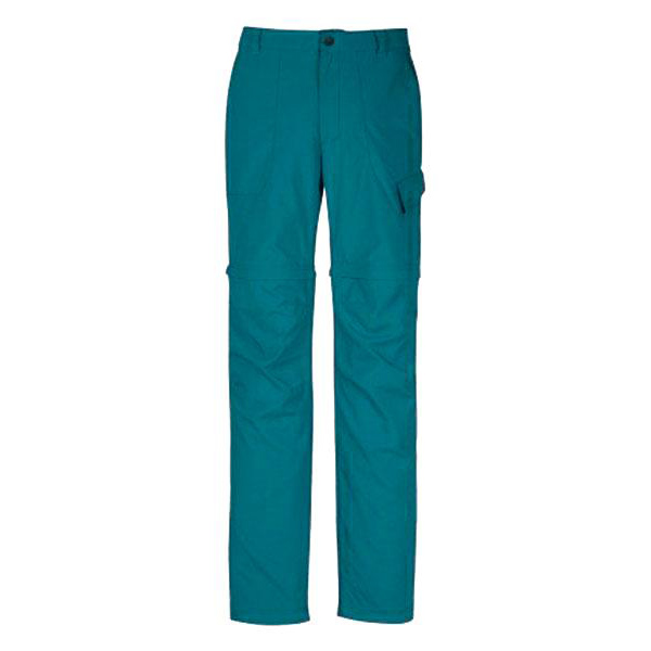 Pantalon zipoff pour homme bleu corail