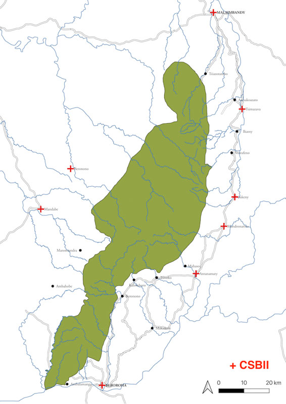 Centres de soin de base II autour du Makay