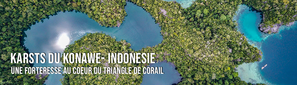 Les Karsts du Konawe en Indonésie, une forteresse au coeur du triangle de corail