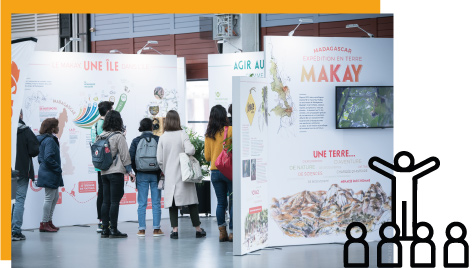 Exposition "Madagascar, expédition en Terre Makay"