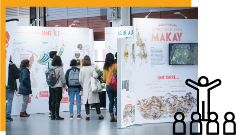 "Madagascar, an expedition to Makay Land" exhibition